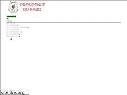 Sites similar to presidencedufaso.bf