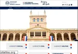 Sites similar to presidencia.gov.py