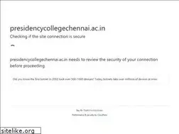 Sites similar to presidencycollegechennai.ac.in