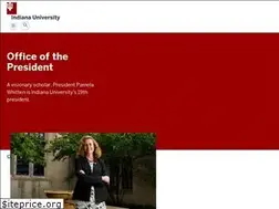 Sites similar to president.iu.edu