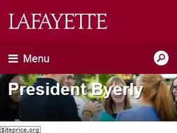 Sites similar to president.lafayette.edu