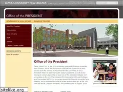 Sites similar to president.loyno.edu