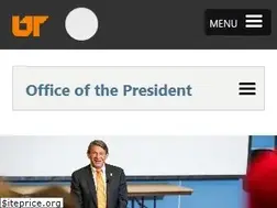 Sites similar to president.tennessee.edu