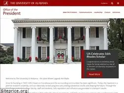 Sites similar to president.ua.edu