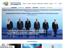 Sites similar to president.uz