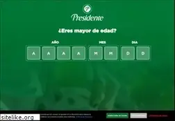 Sites similar to presidente.com.do