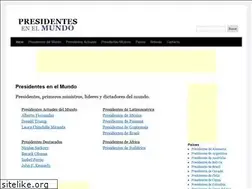 Sites similar to presidentesenelmundo.com