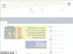Sites similar to presidentevenceslau.sp.gov.br