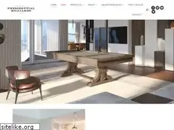 Sites similar to presidentialbilliards.com