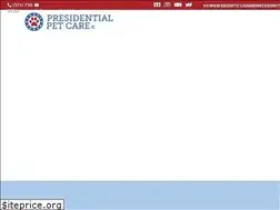 Sites similar to presidentialpetcare.com