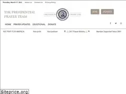 Sites similar to presidentialprayerteam.com