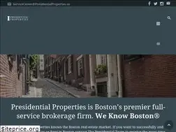 Sites similar to presidentialproperties.us