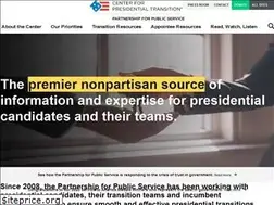 Sites similar to presidentialtransition.org