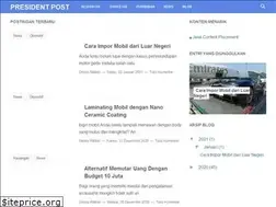 Sites similar to presidentpost.id