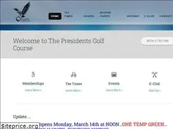 Sites similar to presidentsgc.com