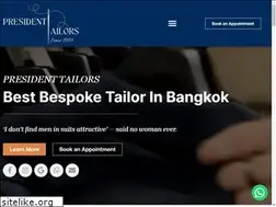 Sites similar to presidenttailors.com