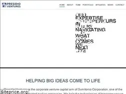 Sites similar to presidio-ventures.com