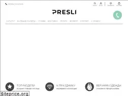 Sites similar to presli.ru