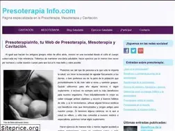 Sites similar to presoterapiainfo.com