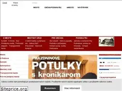 Sites similar to presov.sk