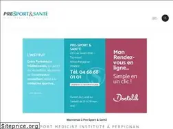 Sites similar to presportsante.fr