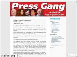 Sites similar to press-gang.org