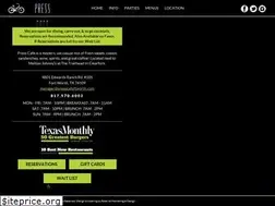 Sites similar to presscafeftworth.com