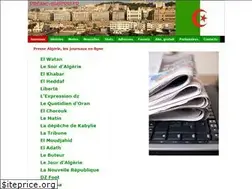 Sites similar to presse-algerie.fr