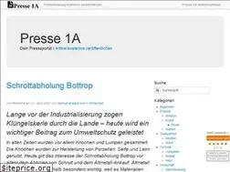 Sites similar to presse1a.de