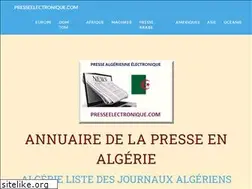 Sites similar to pressealgerie.com