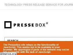 Sites similar to pressebox.com
