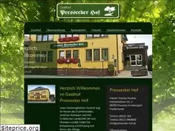 Sites similar to pressecker-hof.de