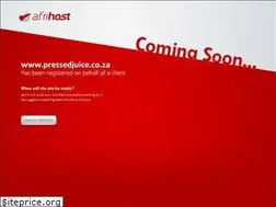 Sites similar to pressedjuice.co.za