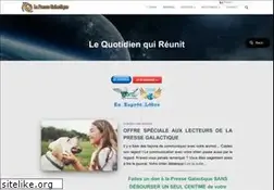 Sites similar to pressegalactique.com