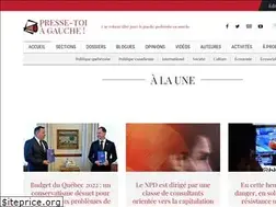 Sites similar to pressegauche.org