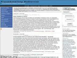 Sites similar to pressemitteilung.ws