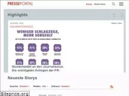 Sites similar to presseportal.ch