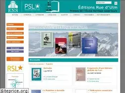 Sites similar to presses.ens.fr