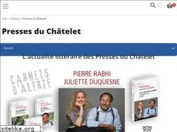 Sites similar to pressesduchatelet.com