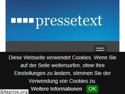 Sites similar to pressetext.com