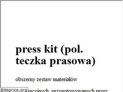Sites similar to presskit.pl