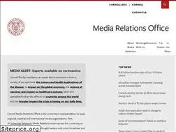 Sites similar to pressoffice.cornell.edu