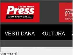 Sites similar to pressonline.rs