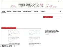 Sites similar to pressrecord.nl