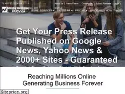 Sites similar to pressreleasepower.com