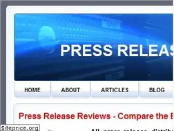 Sites similar to pressreleasereviews.com