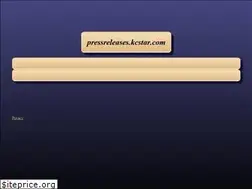 Sites similar to pressreleases.kcstar.com