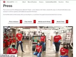 Sites similar to pressroom.target.com