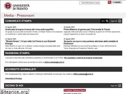 Sites similar to pressroom.unitn.it