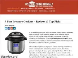 Sites similar to pressurecookerportal.com